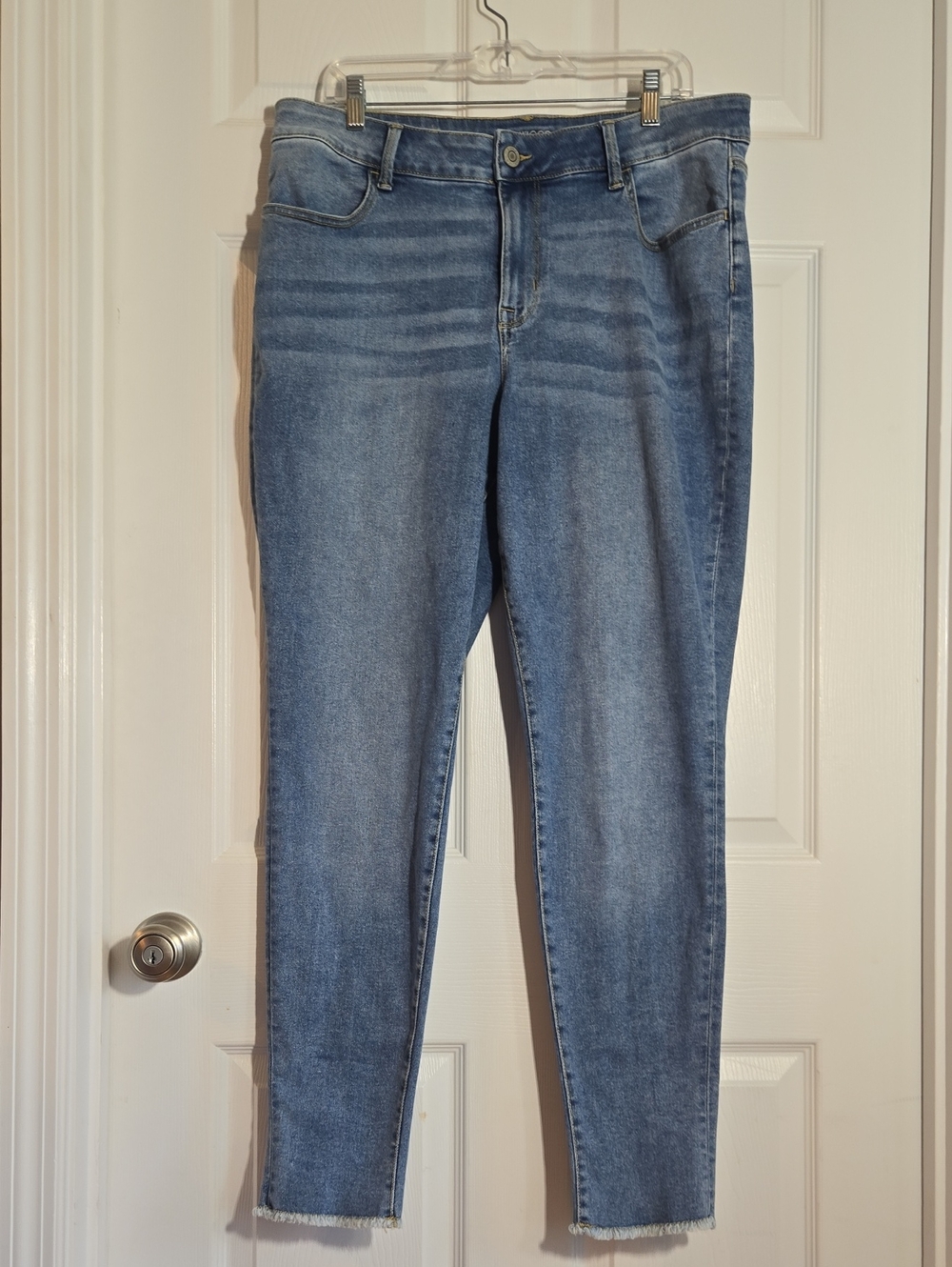 Maurices Light Blue High-Rise Skinny S Is XL Jeans